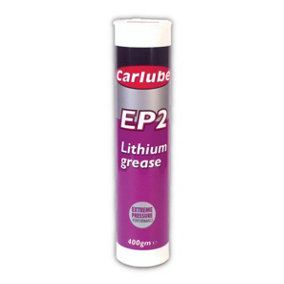 Carlube Ep2 Lithium Grease Lubricant Extreme Performance Cartridge 500G
