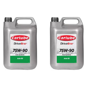 Carlube EP75W-90 Fully Synthetic Gear Oil For Gearboxes & Differentials 4.55L x2