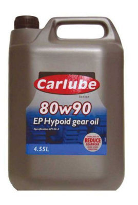 Carlube Gear Differential Oil Treatment Ep SAE 80W90 4.55 Litre Ltr Xey455