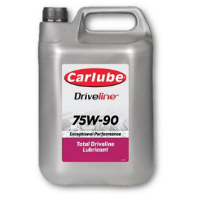 Carlube KAV455 Driveline TDL SAE 75W90 Total Driveline Lubricant 4.55L Treatment