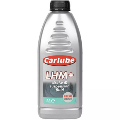 Carlube LHM Brake & Suspension Fluid For Citroen And Rolls Royce Bentley 1Ltr x4