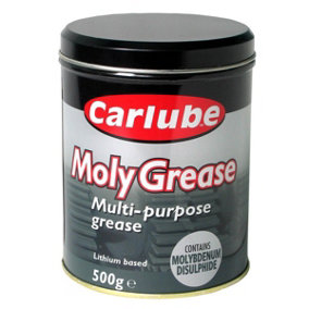 Carlube Molybdenum 2 Multi Purpose Moly Grease Protection Lubricant 500g