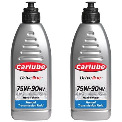 Carlube Mtf-U 75W90 Multi-Vehicle Manual Transmission Fluid Gear Oil 1 Litre x2