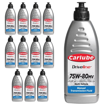 Carlube MTF780 MTFU 75W80 Manual Transmission Fluid Gear Oil 1L x12
