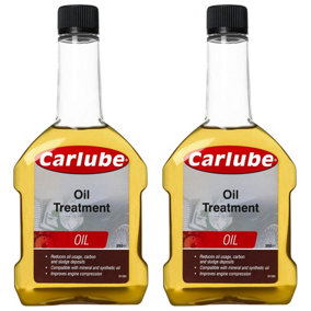 Carlube Oil Treatment Additive Increases Engine Oil Protection QOT300 300ml x2