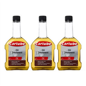Carlube Oil Treatment Additive Increases Engine Oil Protection QOT300 300ml x3
