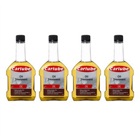 Carlube Oil Treatment Additive Increases Engine Oil Protection QOT300 300ml x4