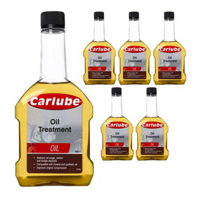 Carlube Oil Treatment Additive Increases Engine Oil Protection QOT300 300ml x6