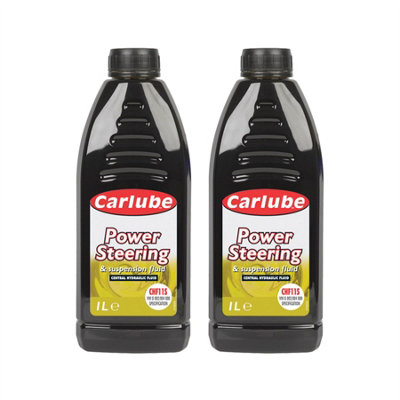 Carlube Power Steering Fluid Green Hydraulic Fluid Fits Volvo V70 2.4 D5 1L x2