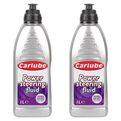 Carlube Power Steering Fluid Treatment Additive 1 Litres Car Service 1L x2