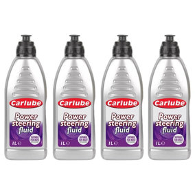 Carlube Power Steering Fluid Treatment Additive 1 Litres Car Service 1L x4