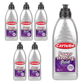 Carlube Power Steering Fluid Treatment Additive 1 Litres Car Service 1L x6