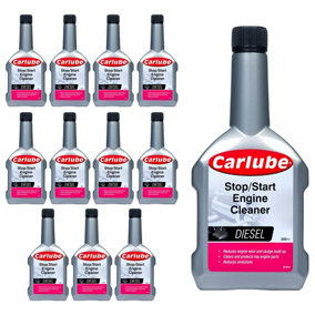 Carlube QDS300 Stop Start Engine Cleaner Diesel Fuel System 300ml x12