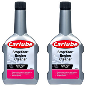 Carlube QDS300 Stop Start Engine Cleaner Diesel Fuel System 300ml x2
