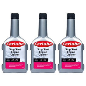 Carlube QDS300 Stop Start Engine Cleaner Diesel Fuel System 300ml x3