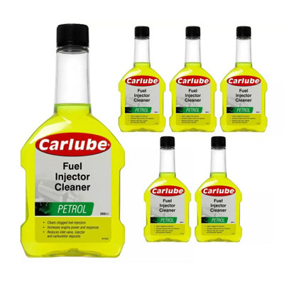 Carlube QPI300 Petrol Injector Cleaner Maximum Fuel System Efficiency 300ml x6