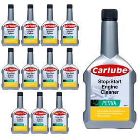 Carlube QPS300 Stop Start Engine Cleaner Petrol Fuel System 300ml x12