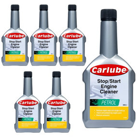 Carlube QPS300 Stop Start Engine Cleaner Petrol Fuel System 300ml x6