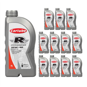Carlube Triple R 10W-40 Semi Synthetic Oil For Petrol & Diesel Engines 1L x12