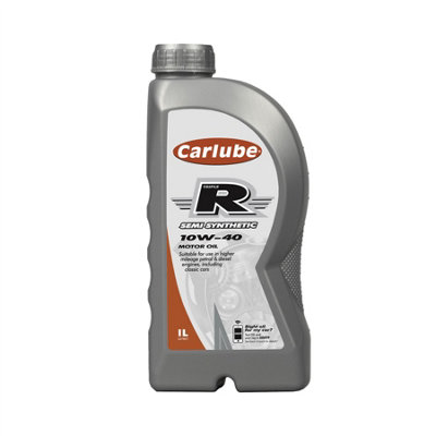 Carlube Triple R 10W-40 Semi Synthetic Oil For Petrol & Diesel Engines 1L x3
