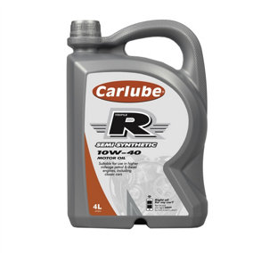 Carlube Triple R 10W-40 Semi Synthetic Oil For Petrol & Diesel Engines 4L