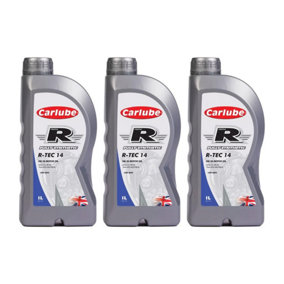 Carlube Triple R 5W-20 Fully Synthetic Car Motor Engine Oil 1L (Pack of 3)