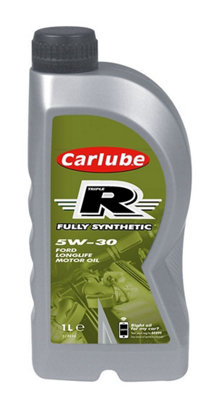 Carlube Triple R 5W-30 Fully Synthetic Oil For Ford Petrol Diesel ...