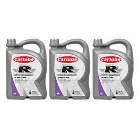 Carlube Triple R 5W-30 Fully Synthetic Oil For Ford Petrol Diesel Engines 4L