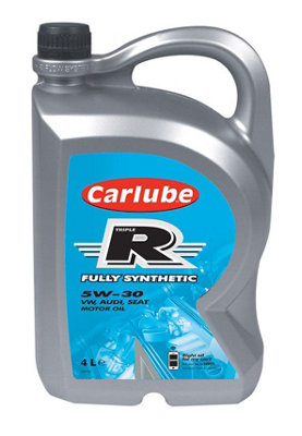 Carlube Triple R 5W-30 LL C3 Fully Synthetic Oil For Petrol Diesel Engines 4L