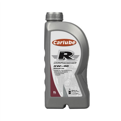 Carlube Triple R 5W-40 Fully Synthetic Low Ash Oil Petrol & Diesel Engines 1Lx12