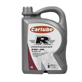 Carlube Triple R 5W-40 Fully Synthetic Low Ash Oil Petrol & Diesel Engines 4L