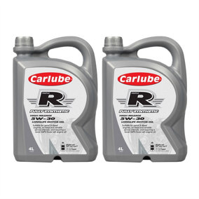 Carlube Triple R 5W30 C3 Fully Synthetic Oil For Petrol & Diesel Engines 4L x2