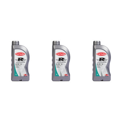 Carlube Triple R, R-TEC 16, 5W-30 Motor Oil 1L (Pack of 3)