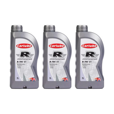 Carlube Triple R , R-TEC 21 5W-30 Motor Oil Fully Synthetic 1L (Pack of 3)