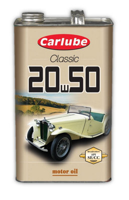 Carlube XAE250 Sae 20W50 Classic Mineral Motor Engine Oil 4.55 Litre