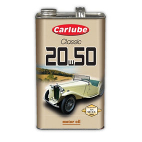 Carlube XAE250 Sae 20W50 Classic Mineral Motor Engine Oil 4.55 Litre