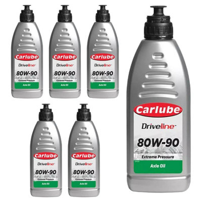 Carlube XEY011 Gear Oil Lubricant Automotive Care Ep 80W90 1 Litre x3