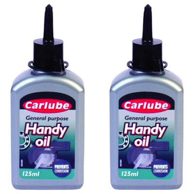 Carlube XHH125 General Purpose Handy Oil 125mL Prevents Corrosion ISO 22 x2 DIY at B&Q
