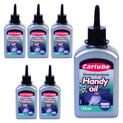 Carlube XHH125 General Purpose Handy Oil 125mL Prevents Corrosion ISO 22 x6