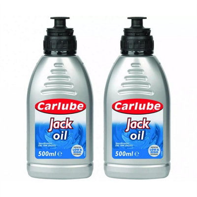 Carlube XHJ501 Hydraulic Jack Oil 500ml ISO 32 Multi Purpose Lubrication x 2