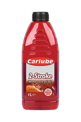 Carlube XSS010 2-Stroke Semi Synthetic Motorcycle Oil XL 1L 1 Litre x 6