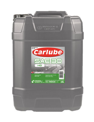 Carlube YHD020 SAE30 HD30 Mineral Motor Engine Oil 20L 20 Litres