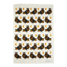 Carly Dodsley Tea Towel Owl Design