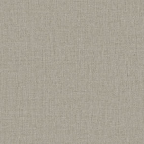 Carmella Plain Textured Heavyweight Vinyl Wallpaper Grey Belgravia 7164