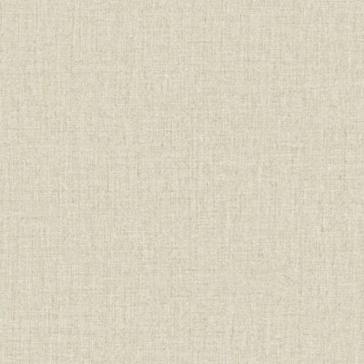 Carmella Plain Textured Vinyl Wallpaper Cream Belgravia 7154