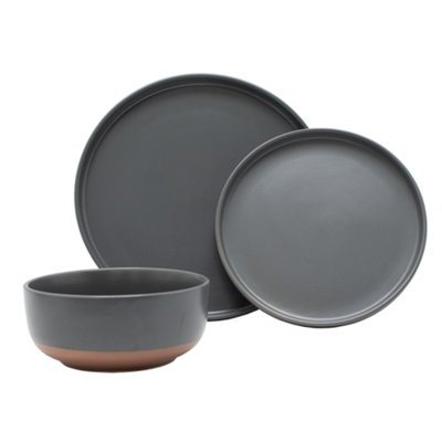 Carnaby Stonebridge Dinner Set 12 Piece Stoneware Dinner Plate