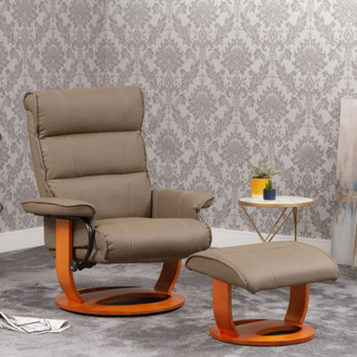 Swivel recliner with massage best sale and heat