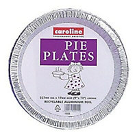 Caroline Family Pie Plate Silver (10in)