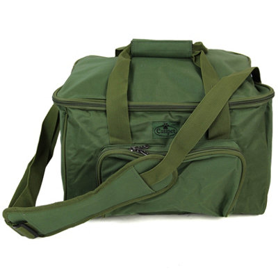 Carp Coarse Fishing Tackle Fish Bag Green Carryall Holdall Carry Strap