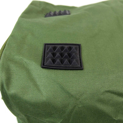 Green Carp Fishing Tackle Bag - Carryall Holdall With Shoulder Strap, Water Resistant